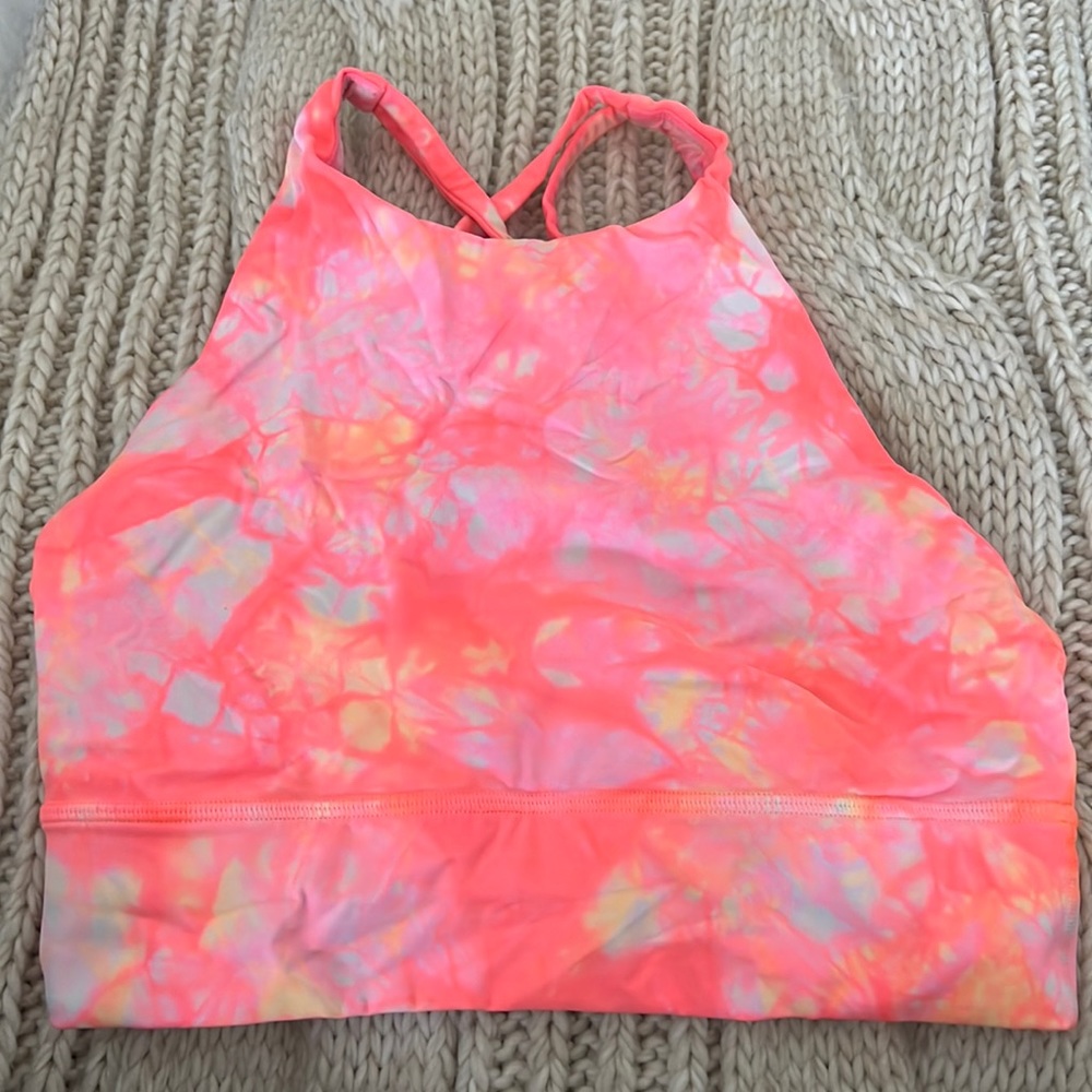 lululemon High Neck Energy Bra - size 6
